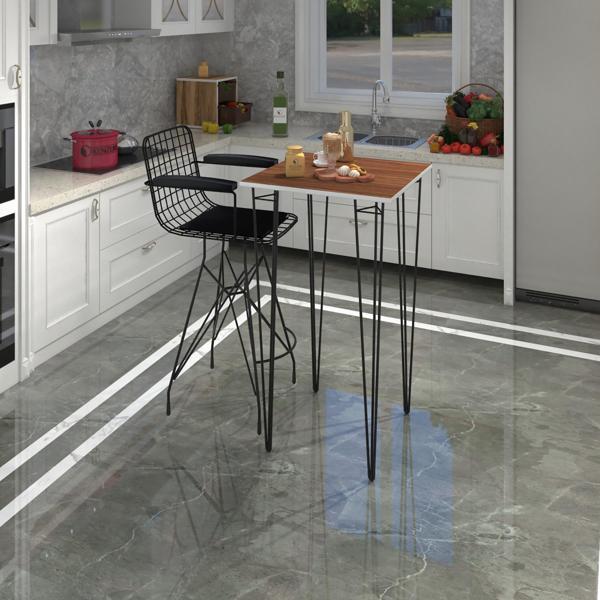 Knsz masa sandalye takımı hem105zengin cvzsyh 060*060 1 sandalye syhsyh kolçaklı - Image 1