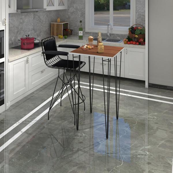 Knsz masa sandalye takımı hem105zengin cvzsyh 060*060 1 sandalye syhsyh kolçaklı sırt minderli - Image 1