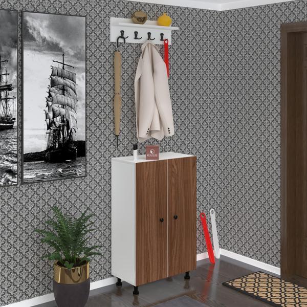 Kenzlife portmanto ayakkabılık ve askılık kalçın6 cvzbyz 98*060*32 onsekiz çift ayakkabı kapasitesi - Image 1