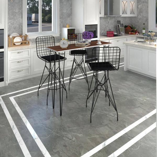 Knsz masa sandalye takımı hem105zengin cvzsyh 140*040 3 sandalye syhsyh - Image 1