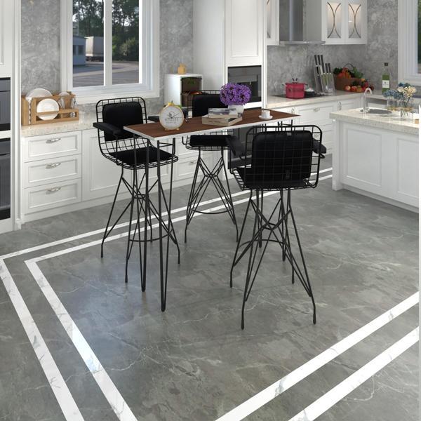 Knsz masa sandalye takımı hem105zengin cvzsyh 140*040 3 sandalye syhsyh kolçaklı sırt minderli - Image 1
