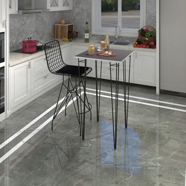 Knsz masa sandalye takımı hem105zengin grisyh 060*060 1 sandalye syhsyh - Image 1
