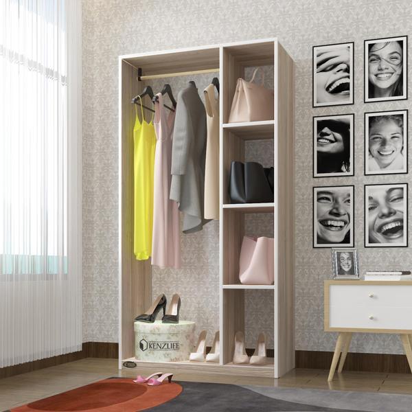 Kenzlife giysi dolabı alpaslan 175*90*40 crd gardırop - Image 1