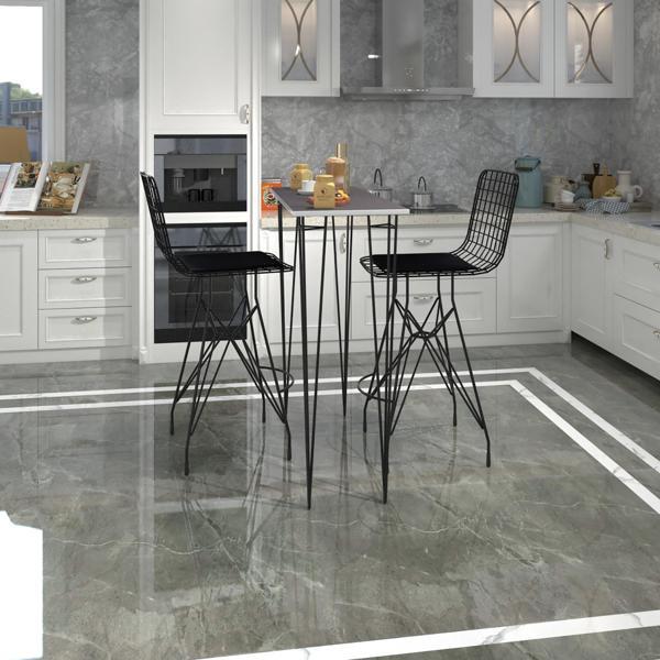 Knsz masa sandalye takımı hem105zengin grisyh 100*040 2 sandalye syhsyh - Image 1