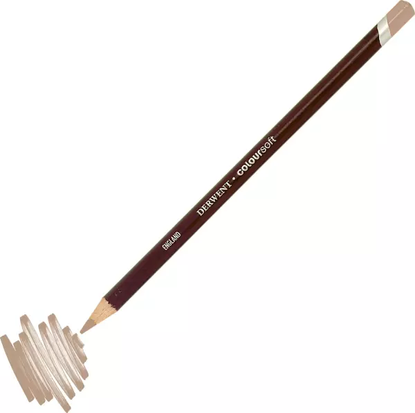 Derwent Coloursoft Profesyonel Kuru Boya Kalemi C170 Soft Pink - Image 1
