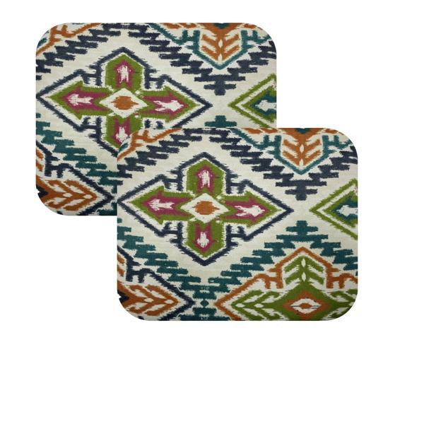 Knsz oturma minderi 2 li mazlum kilim desen tel sandalyesi oturma yeri için - Image 1