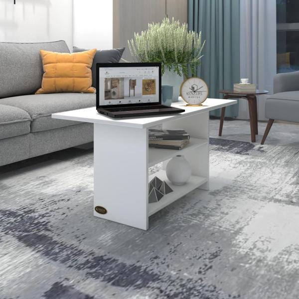 Kenzlife orta salon sehpası dallas byz 060*070*50 yemek masası - Image 1