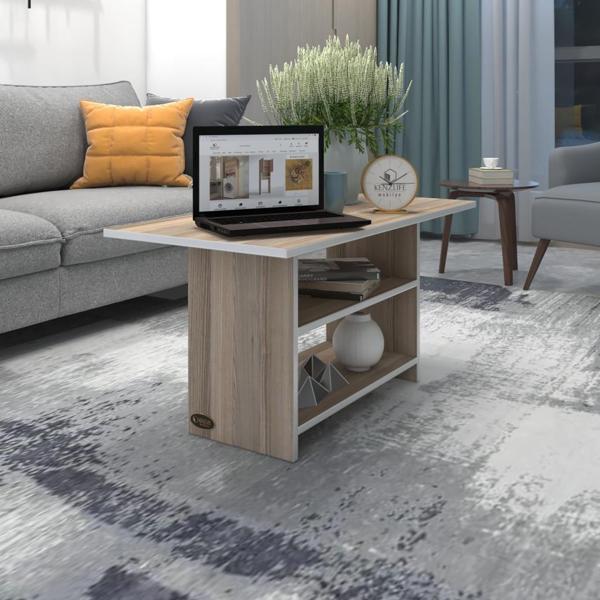 Kenzlife orta salon sehpası dallas crd 060*070*50 yemek masası - Image 1