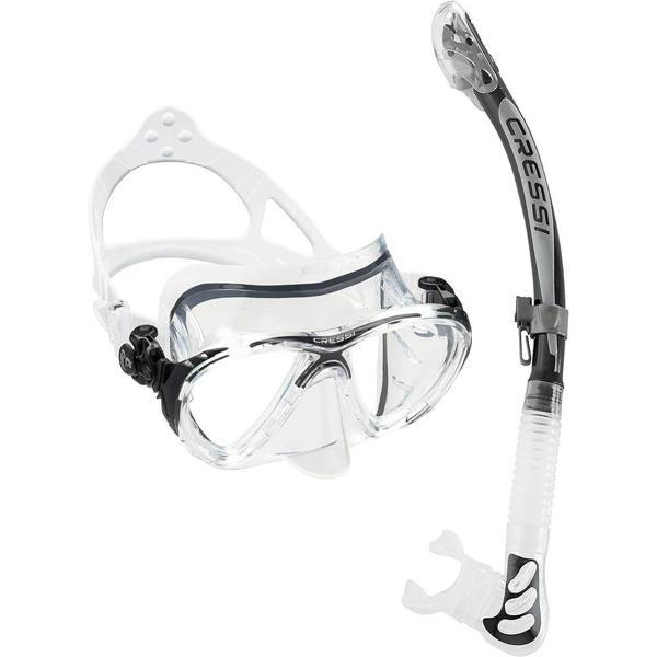 Cressi Big Eyes Evolution Maske Alpha Ultra Dry Şnorkel Seti BLACK - Image 1