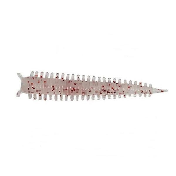 Kendo Zombie Worm Blueberry Scent CY029 Lrf Silikonu 4cm RED GLİTTER - Image 1