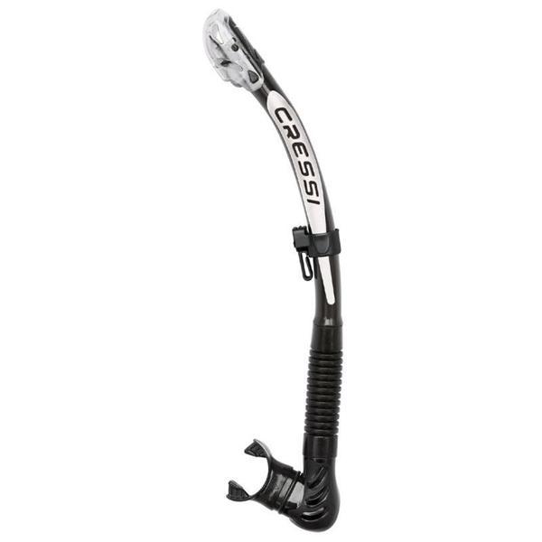 Cressi Alpha Ultra Dry Şnorkel BLACK-WHITE - Image 1