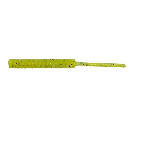 Kendo Fire Worm Shrimp Scent 5cm Lrf Silikon Yem Fluorescent Yellow - Image 1