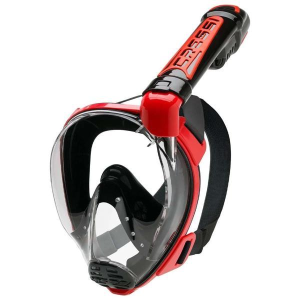 Cressi Duke Tam Yüz Maskesi BLACK-RED-S - M - Image 1