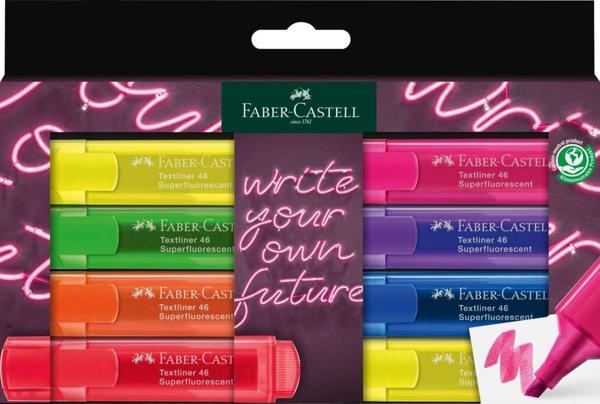 Faber-Castell 1546 8'li Gen-Z Fosforlu Kalem Seti / 254600 - Image 1