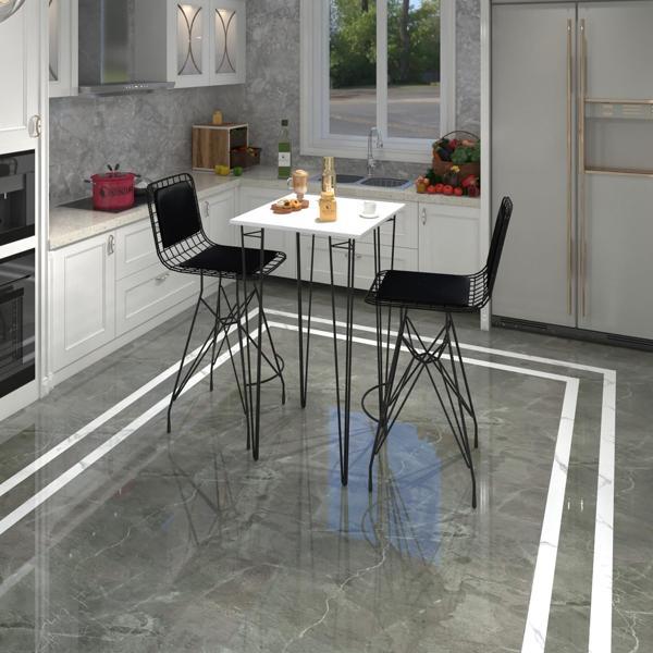 Knsz masa sandalye takımı hem105zengin byzsyh 070*070 2 sandalye syhsyh sırt minderli - Image 1
