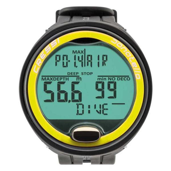 Cressi Donatello Diving Computer BLACK - YELLOW - Image 1