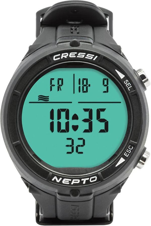 Cressi Nepto Dalış Bilgisayarı BLACK - Image 1