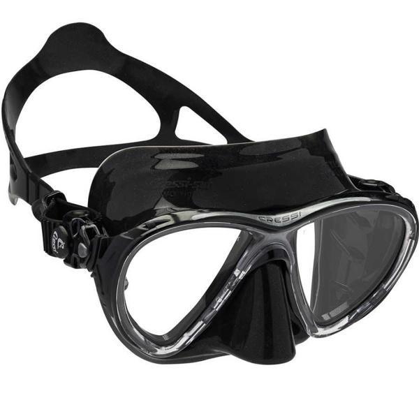 Cressi Big Eyes Evolution Dalış Maskesi BLACK-BLACK - Image 1