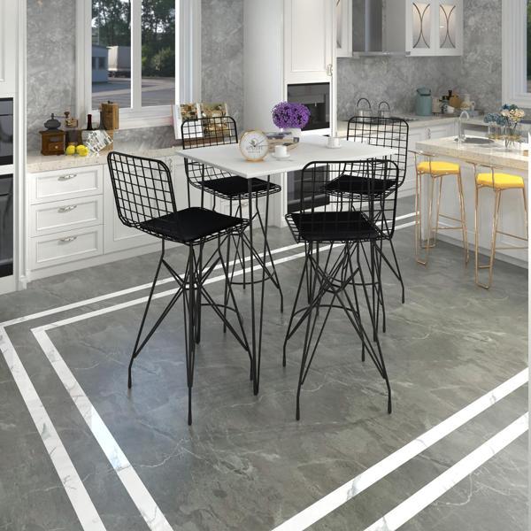 Knsz masa sandalye takımı hem105zengin byzsyh 130*070 4 sandalye syhsyh - Image 1