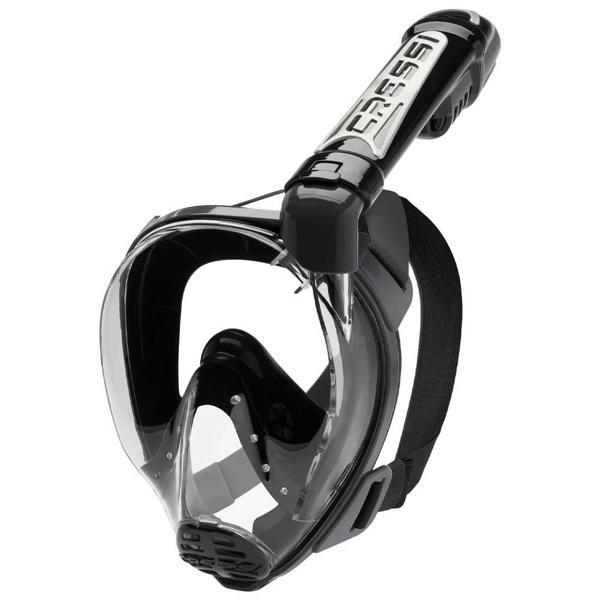 Cressi Duke Tam Yüz Maskesi BLACK-BLACK-S - M - Image 1