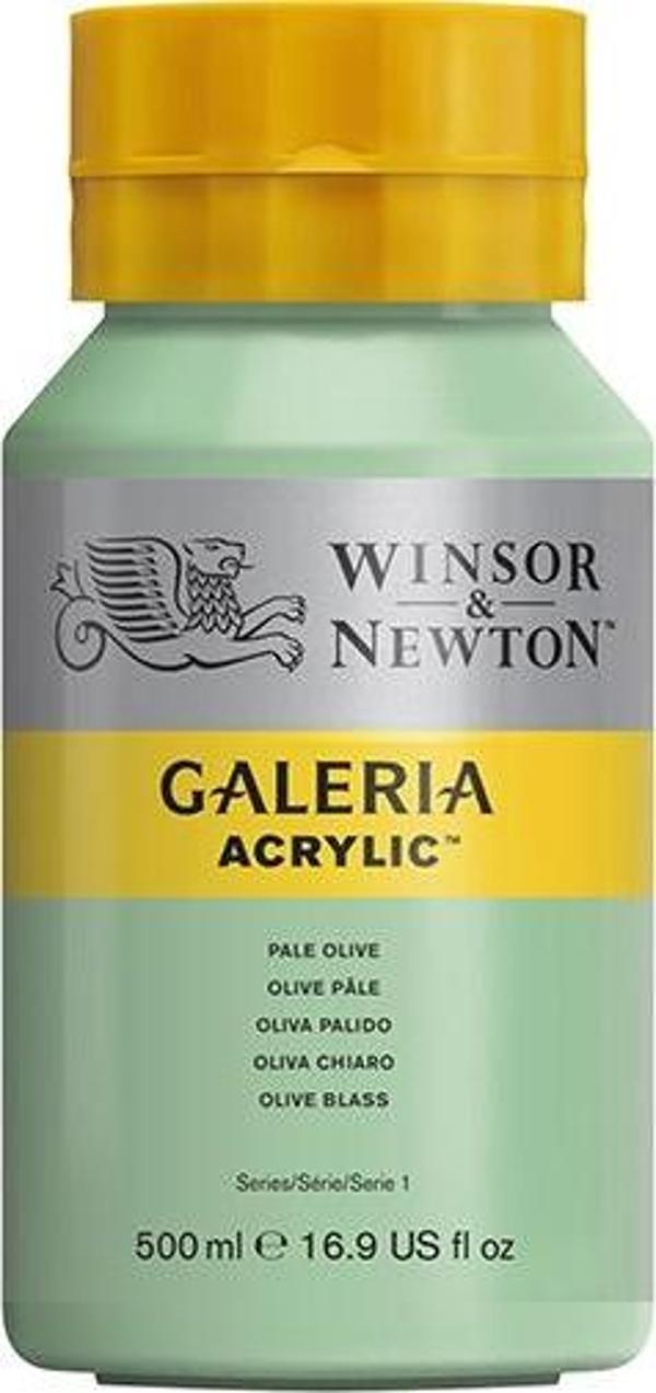 Winsor & Newton Galeria Akrilik Boya 500ml Pale Olive 435 - Image 1