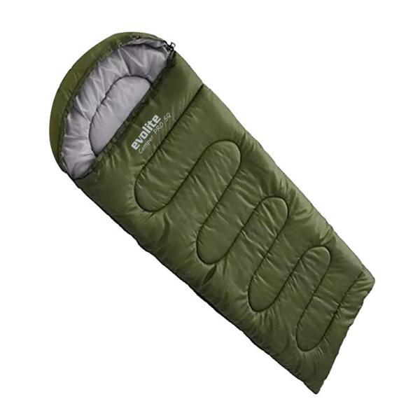 Evolite Camper Pro SQ Uyku Tulumu 0ºC HAKİ-Right - Image 1
