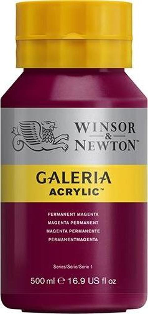 Winsor & Newton Galeria Akrilik Boya 500ml Permanent Magenta 488 - Image 1