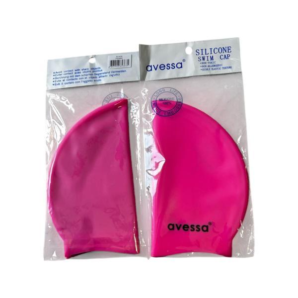 Avessa Slicone Swim Cap  SC406 Pembe - Image 1