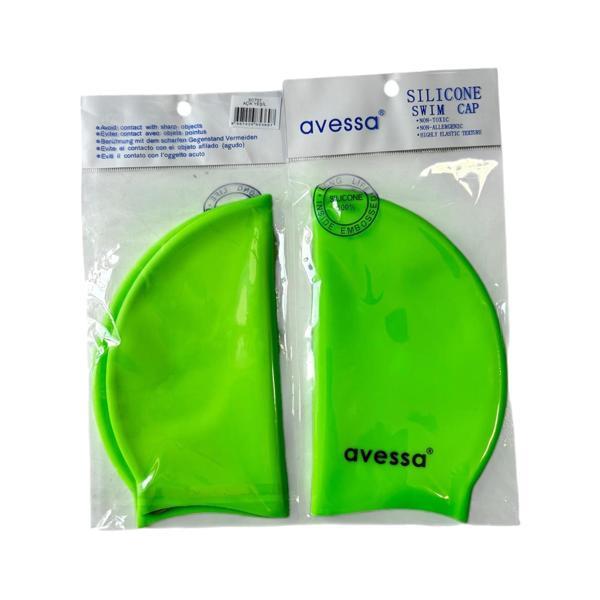 Avessa Slicone Swim Cap  SC707 Açık Yeşil - Image 1