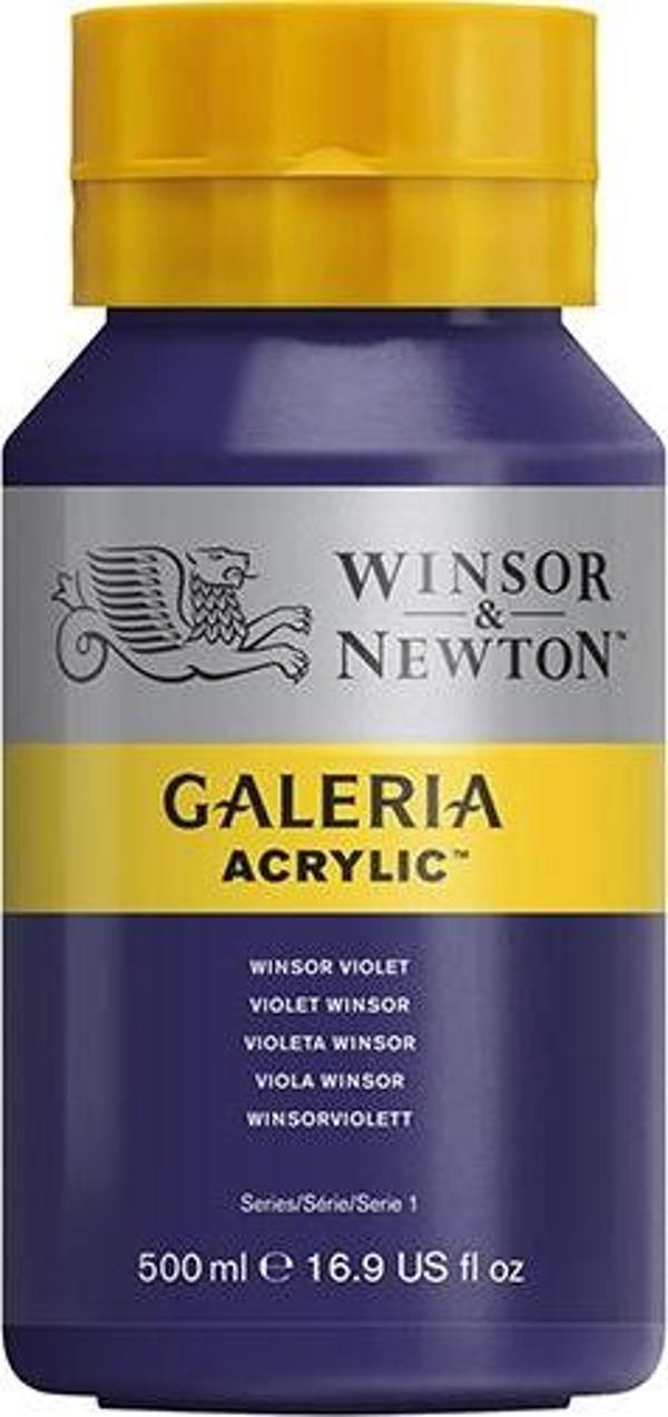 Winsor & Newton Galeria Akrilik Boya 500ml Winsor Violet 728 - Image 1