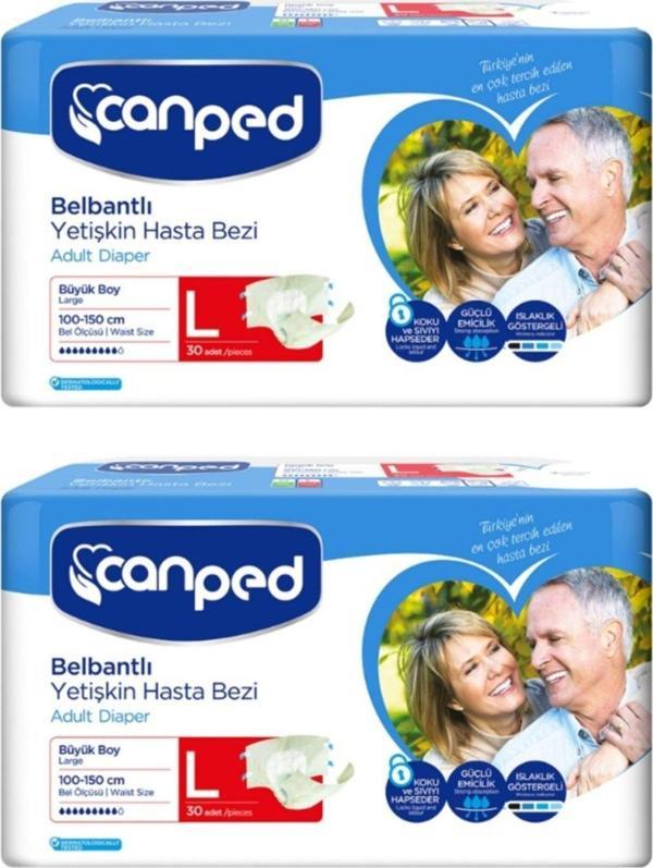Canped Belbantlı Hasta Bezi Büyük (l) 60'lı - Image 1