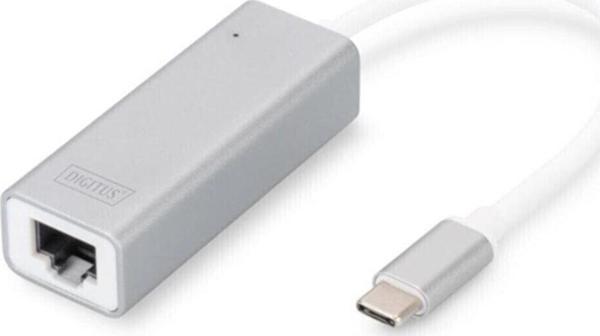 Dn-3024 Usb Tip C Gigabit Ethernet Adaptörü, 1X10-100-1000 Port,1Xusb Tip C Erkek Port - Image 1