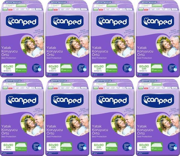 Canped Yatak Koruyucu Örtü Extra 60x90 10lu 8li Set - Image 1