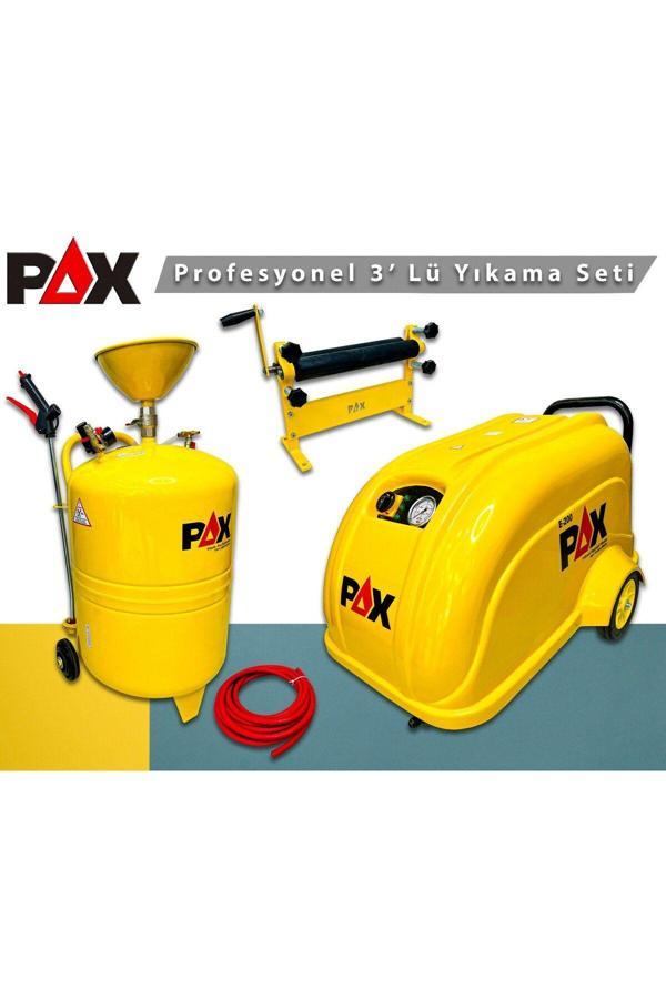 Pax Bıgworker 3'Lü Set 200 Bar Yıkama 100 Litre Köpük Tankı Ve Bez Sıkma Merdanesi Seti - Image 1