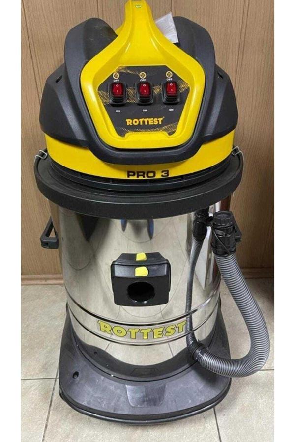 Rottest Pro 3 Rt372 C 3 Motorlu Islak Kuru Süpürge - Image 1