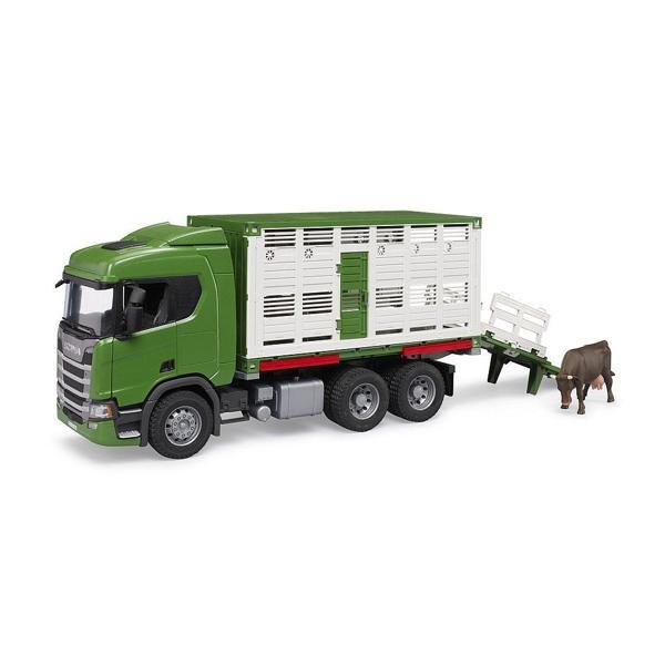 Bruder Oyuncak Scanıa 560R Hayvan Nakil Aracı Br03548 - Image 1