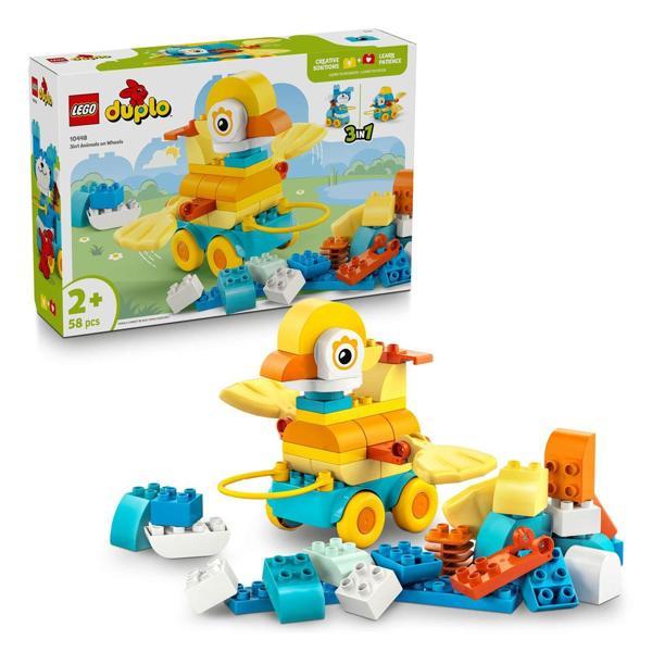 LEGO Duplo 3 ü 1 Arada Tekerlekli Hayvanlar 10448 - Image 1