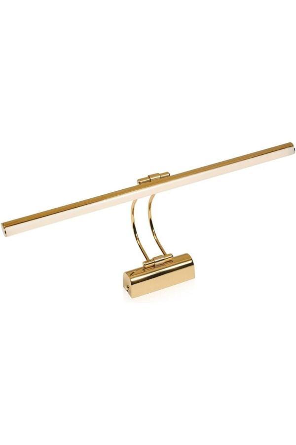 Calradia Led 7 Watt Günışığı Flüt Aplik, Resim, Tablo, Banyo Ve Duvar Aplik | 5 Farklı Renk Seçeneği (Gold) - Image 1