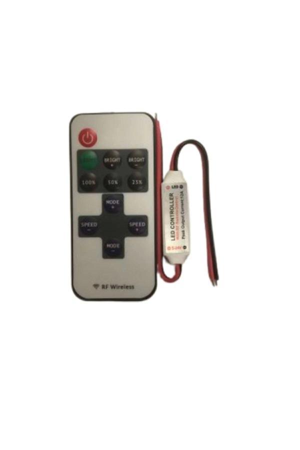 Gtech Rf Uzaktan Kumandalı Şerit Led Dimmer Led Işık Kontrolü 12V/24V - Image 1