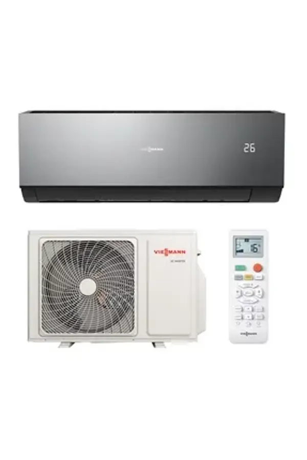 Viessmann Vitoclima 200-S/HE Trend Black SWAA200MHA035 A++ 12000 BTU Inverter Duvar Tipi Klima - Image 1
