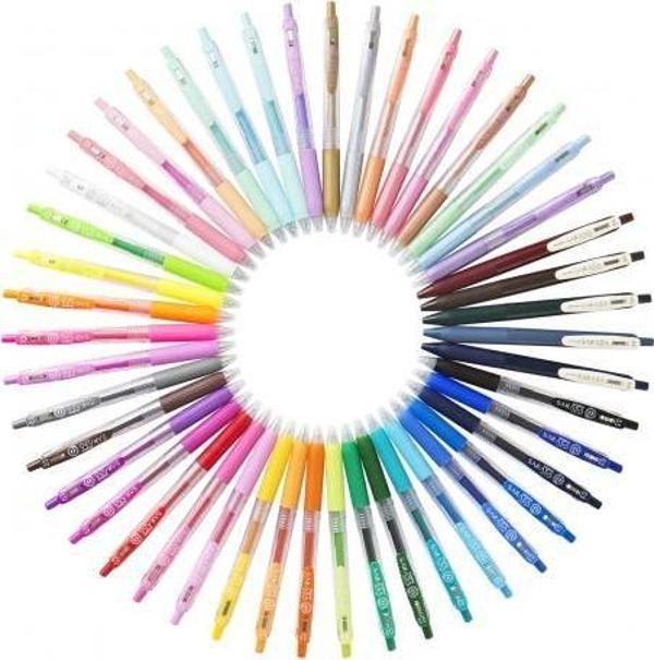 Zebra Sarasa 0.5mm Z BOX 25'li Jel Kalem Seti Plastik Çantalı Set  / JJ15-25C-ZBOX - Image 1