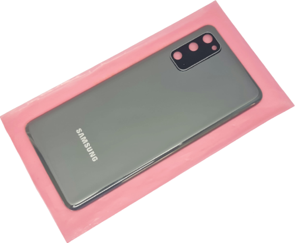 Samsung Galaxy S20 Arka Pil Batarya Kapakğı (CAM FULL LENSLİ ORJİNAL) SİYAH - Image 1