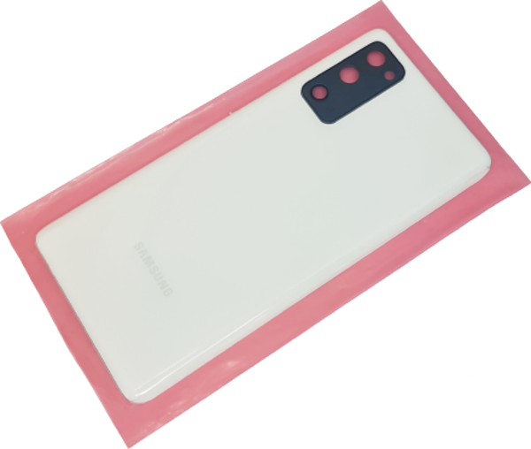 Samsung Galaxy S20 FE Arka Kapak ( FULL LENSLİ ) Beyaz - Image 1