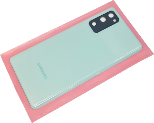 Samsung Galaxy S20 FE Arka Pil Batarya Kapağı ( FULL LENSLİ ) Mavi - Image 1