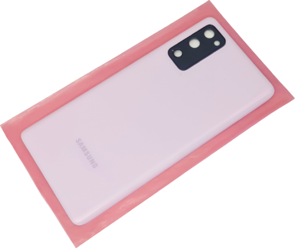 Samsung Galaxy S20 FE Arka Pil Batarya Kapağı ( FULL LENSLİ ) MOR - Image 1