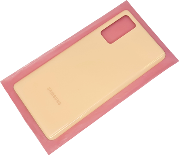 Samsung Galaxy S20 FE Arka Pil Batarya Kapağı Turuncu - Image 1