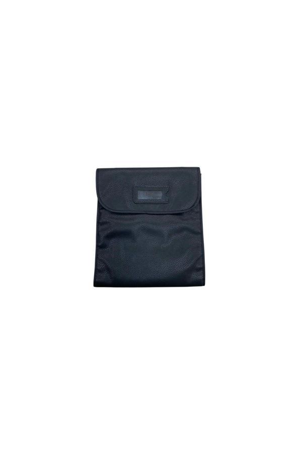 Megass Dekor Deri Kumaş Siyah Renk 73 / 30 Cm Bileklik Sergileme Seyahat Çantası - Image 1