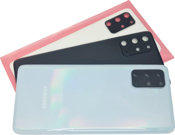 Samsung Galaxy S20 PLUS Arka  Kapak (CAM FULL LENSLİ ORJİNAL) SİYAH - Image 1