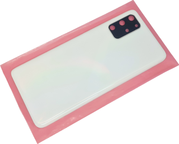 Samsung Galaxy S20 PLUS Arka Pil Batarya Kapakğı (CAM FULL LENSLİ ORJİNAL) BEYAZ - Image 1