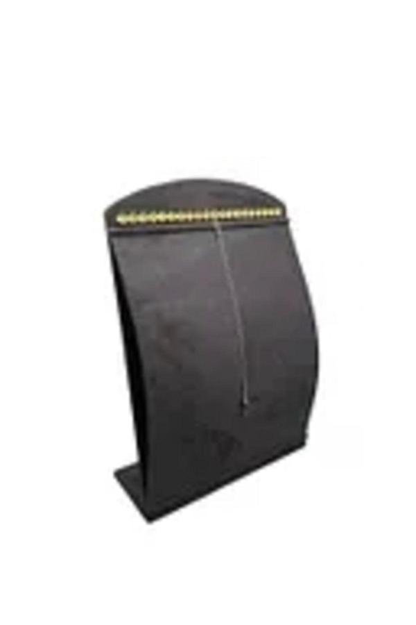 Megass Dekor Sardunya Kumaş Füme Renk Boy24 Cm En 34 Cm Dik Bombeli Zincirlik - Image 1
